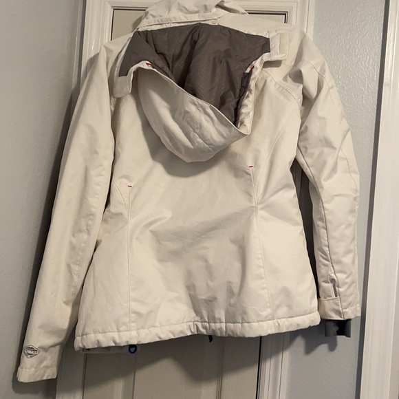 Columbia white cold weather snow jacket - Picture 6 of 6